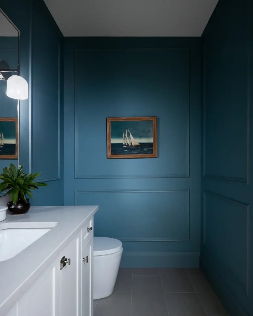 freshly renovated bathroom