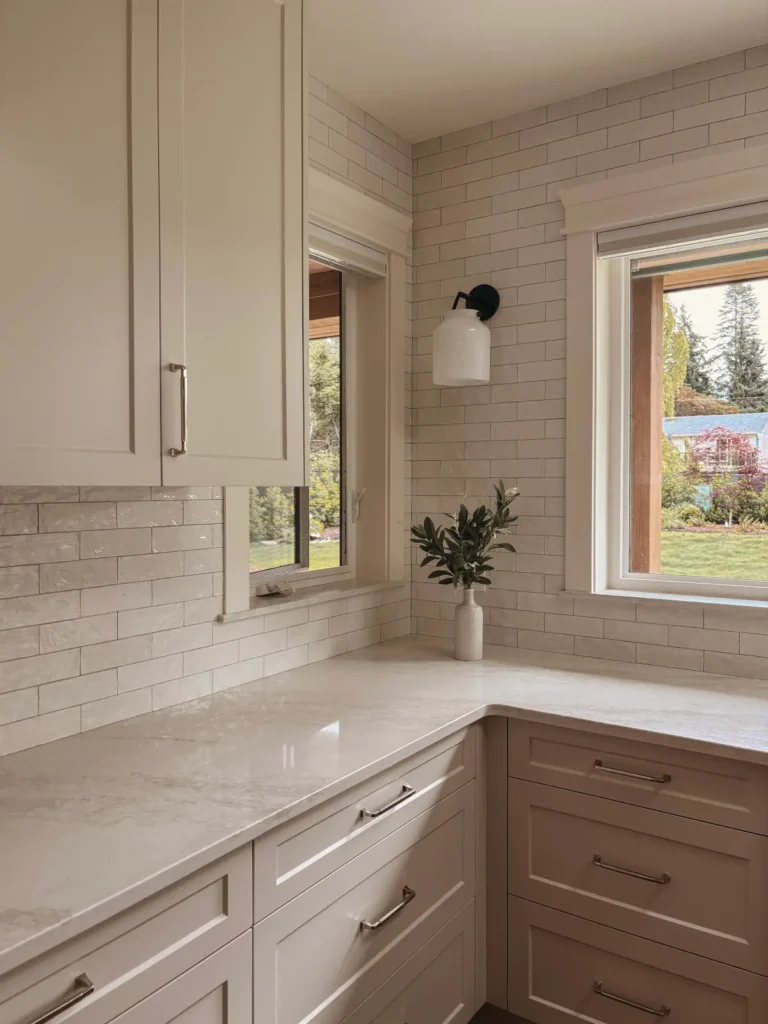 freshly remodeled kitchen